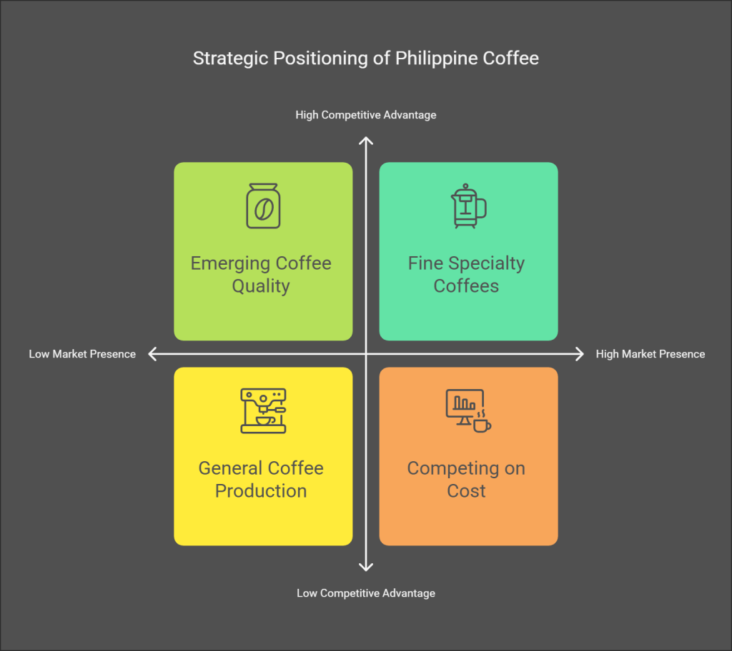 Competitive Landscape for Philippine coffee industry